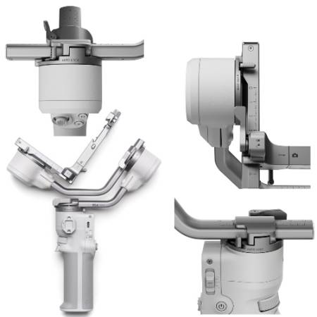DJI RS 4 MINI - gimbal, szczegółowo